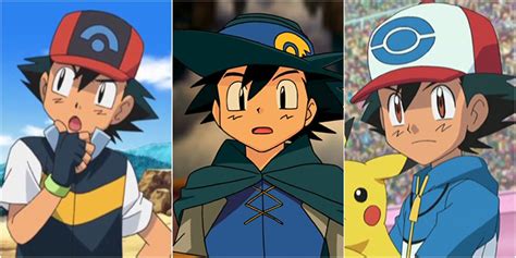 ash ketchum outfit changes|Pokemon: Every Different Design Of Ash Ketchum's Hats, Ranked .